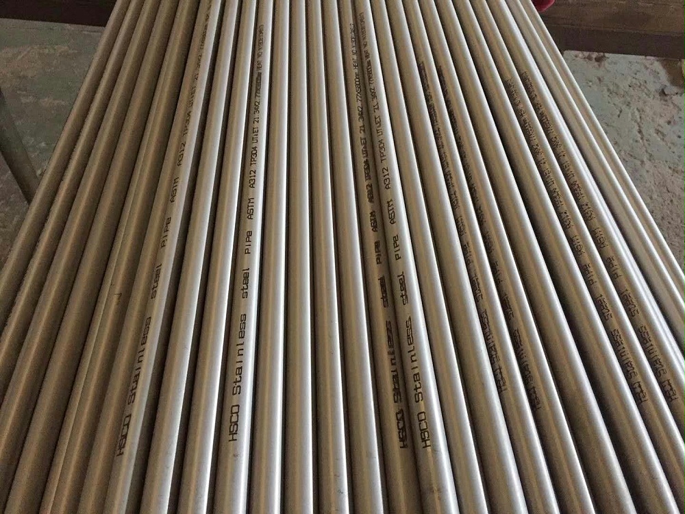 不銹鋼無縫管 ASME A312 TP304 21.3*2.77